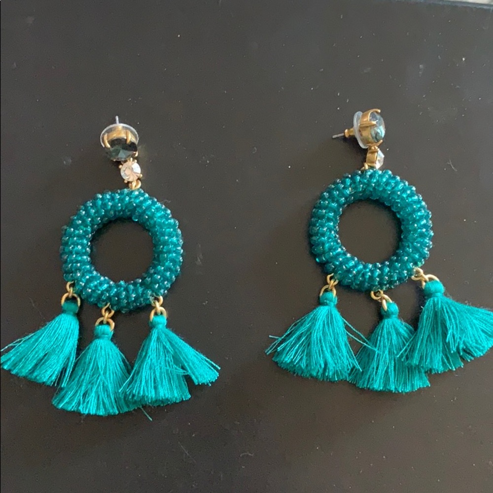 J Crew statement earrings